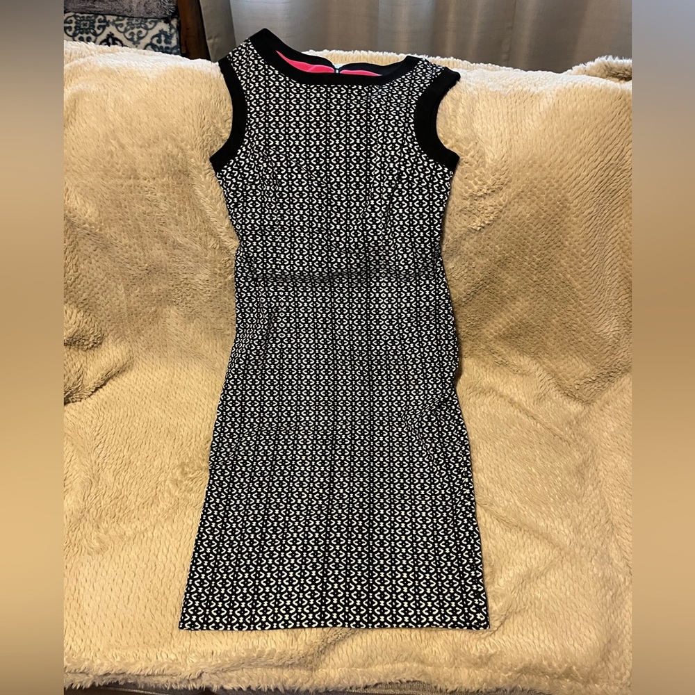 Melanie Lyne Black & White Dress